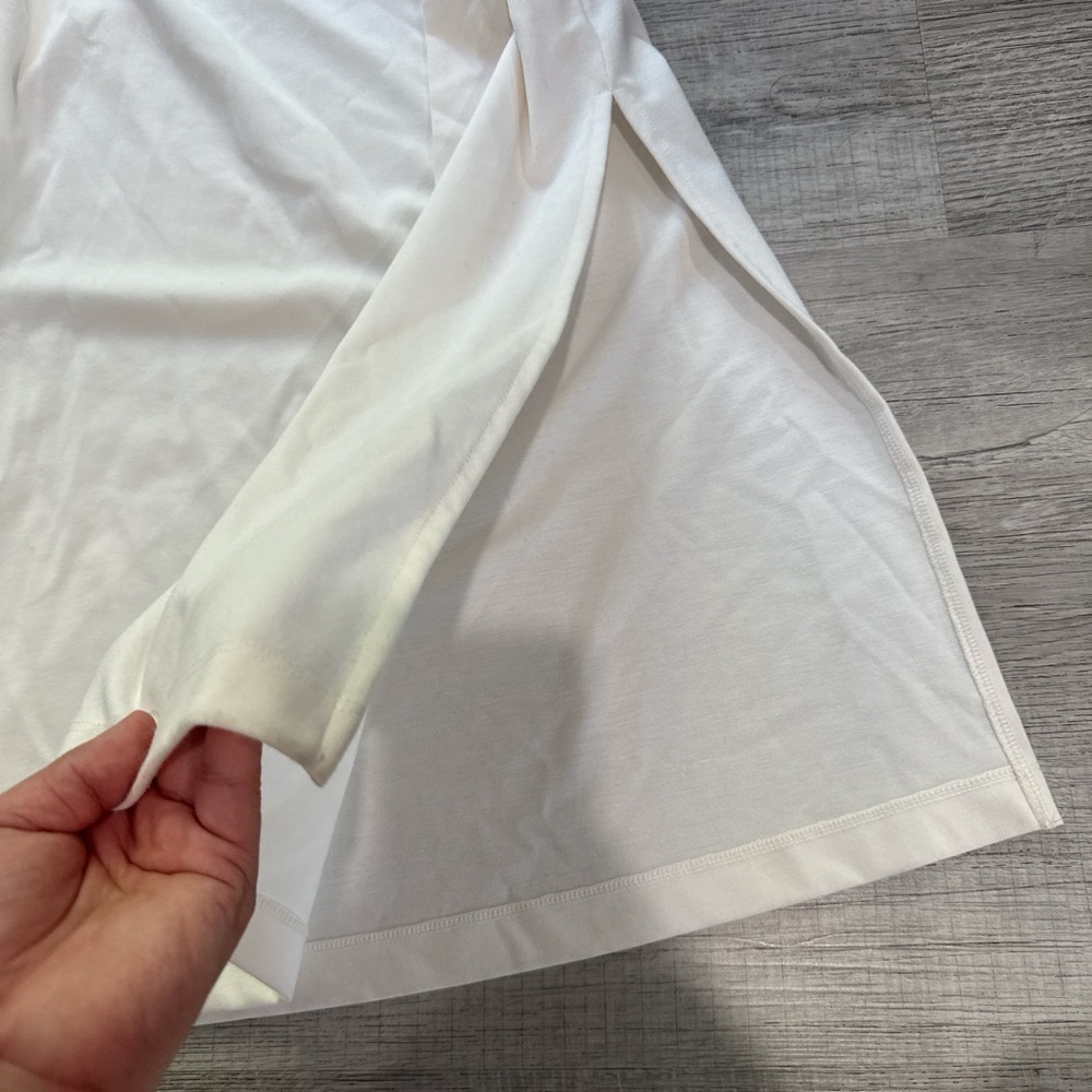 Women’s  sleeveles belted dress prologue white small - Picture 8 of 11